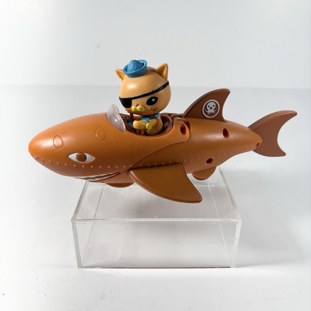 Octonauts Kwazii Gup-B Shark Submarine With Chomping Action EUC